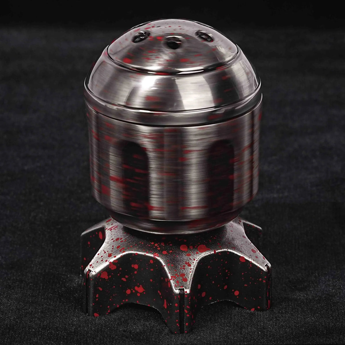 Cool Rocket Launcher Dice Box + Unique Metal Polyhedron DND Bullet Dice Set