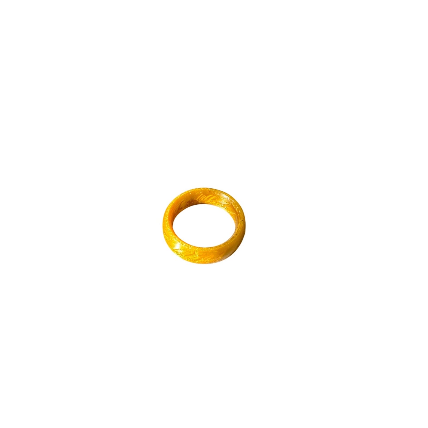 LOTR Gold PLA Plastic Costume Ring - Large Size