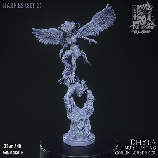 Dhyla – Harpy Hunter – Goblin Slayer Encounter – Miniature