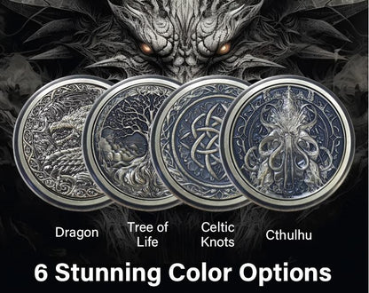 Dice Spinner — Multi-Functional Metal Wheel of Fortune DND Dice Spinner