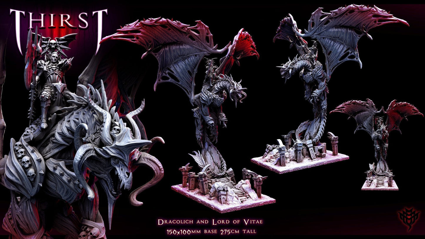 Dracolich and Lord Vitae