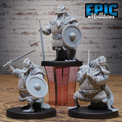 Duck Bandit – Birdfolk Fighter – Resin Tabletop Miniature