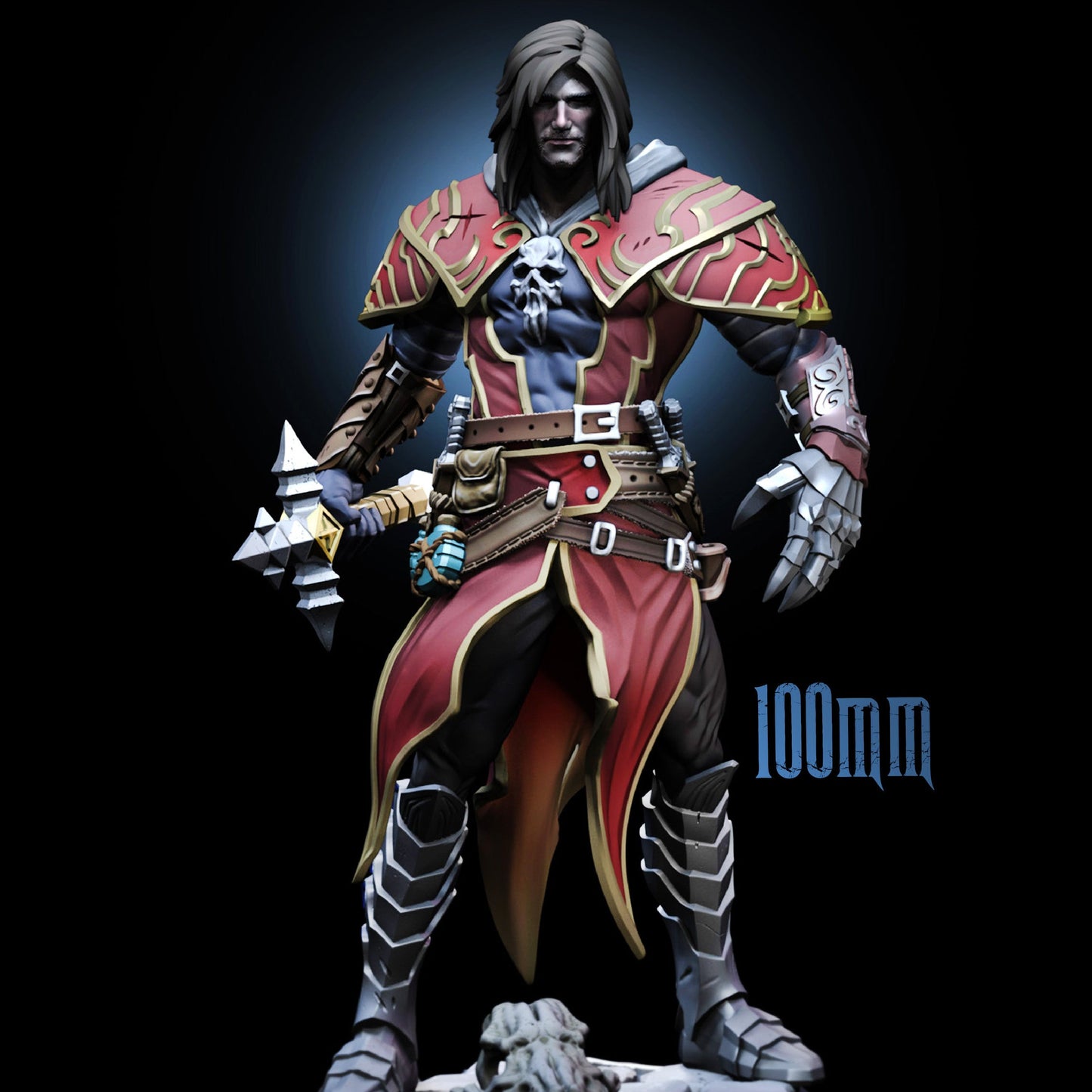 Gabriel Belmont – Castlevania-Inspired Vampire Hunter – Miniature
