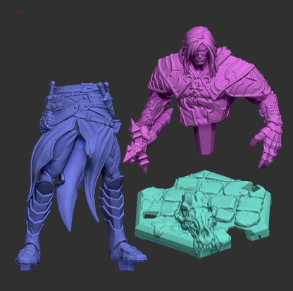 Gabriel Belmont – Castlevania-Inspired Vampire Hunter – Miniature