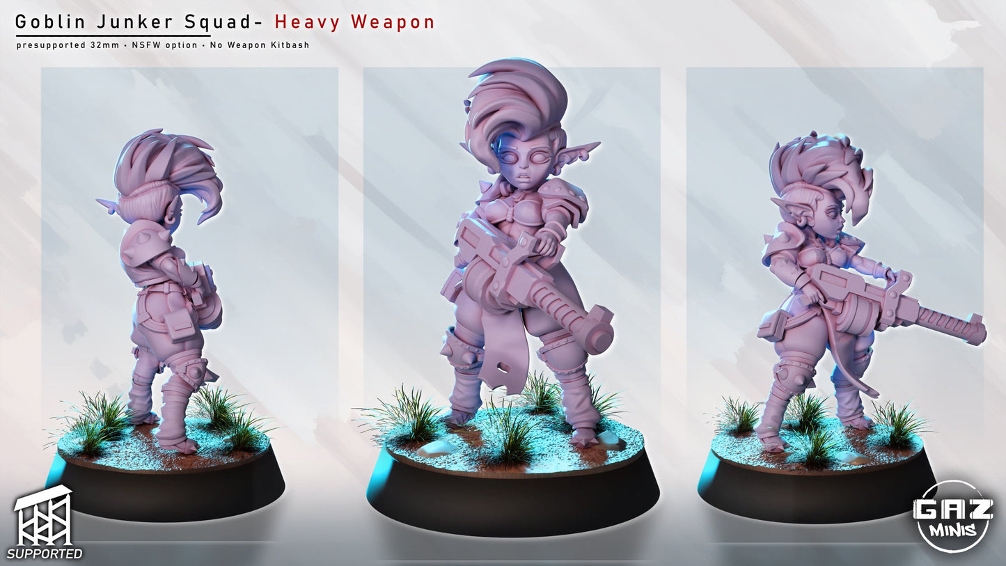 Goblin Junkers – Female Goblin Mercenaries – Sci-Fi Miniatures (SFW/NSFW 18+ Only)