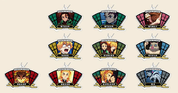 Demon Slayer DECOFLA Acrylic Keychain Blind Box - Kimetsu no Yaiba Mystery Keychain