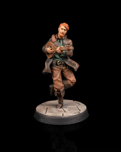 Harper Canticus – Human Bard – Beldrad's Bag of Beasts – Hero Miniature