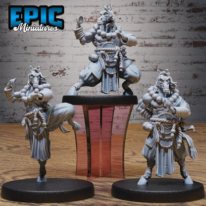 Horsefolk Monk – Resin Tabletop Miniature