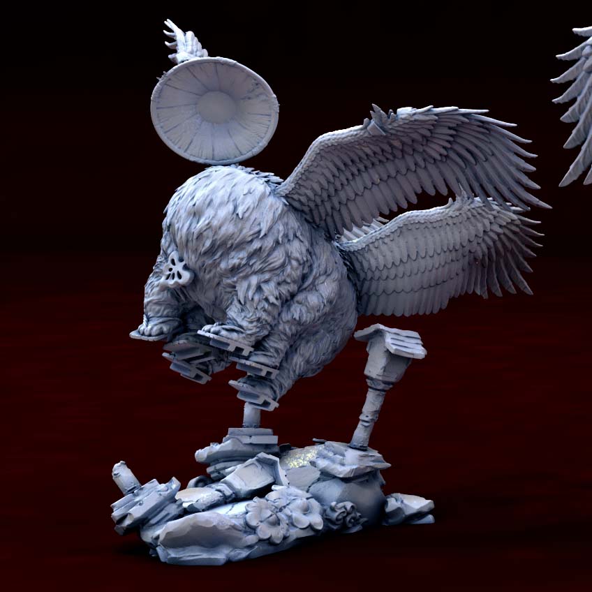 Hundun – Chaotic Primordial Beast / Mythic Monster – Miniature