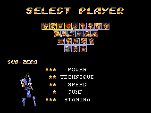 Mortal Kombat in Streets of Rage 2 Sega Genesis Game Cart