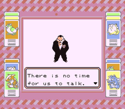 Pokemon Team Rocket Version Gameboy Game