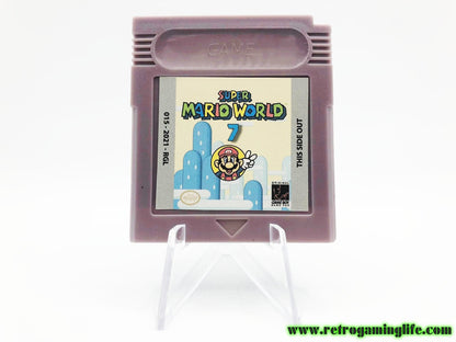 Super Mario World 7 Gameboy Game Cart