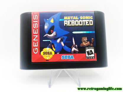 Metal Sonic Hyperdrive Rebooted Sega Genesis Game