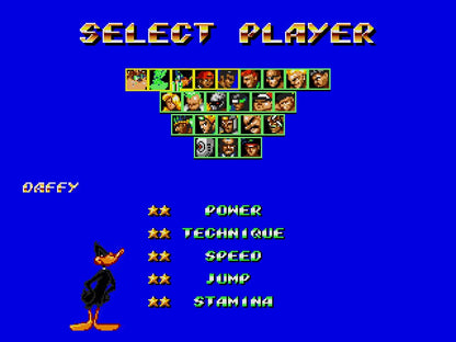 Looney Tunes in Streets of Rage 2 Sega Genesis Game Cart