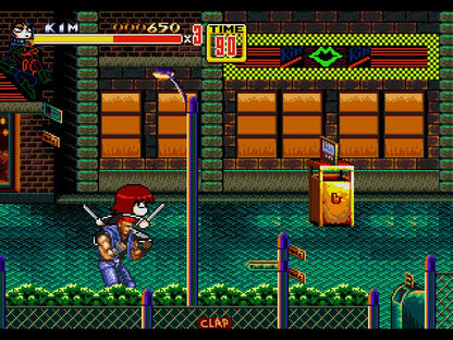 Scott Pilgrim in Streets of Rage 2 Sega Genesis Game Cart