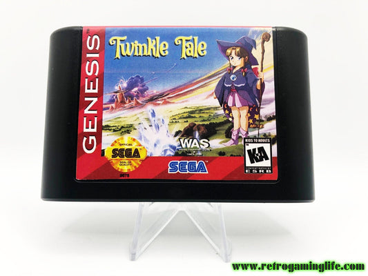 Twinkle Tale Shoot 'Em Up Style Game Sega Genesis