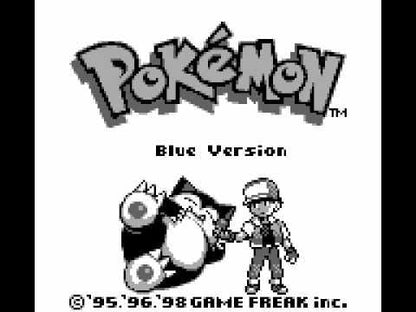 Pokemon Blue Version Nintendo 64 Game Cart