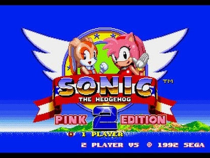 Amy and Cream in Sonic the Hedgehog 2 Sega Genesis Game Cart