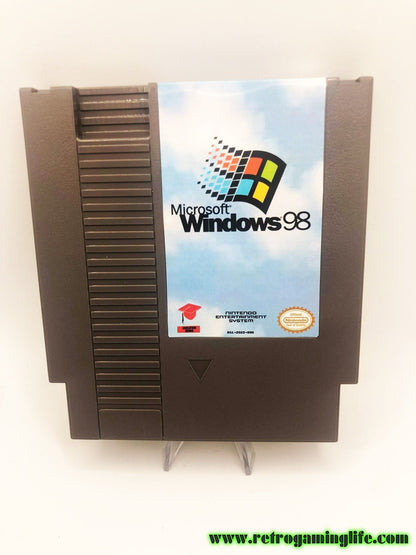 Windows 98 NES Game Nintendo Cart