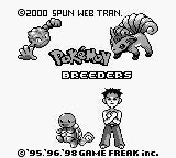 Pokemon Breeders Repro Gameboy Game Cart
