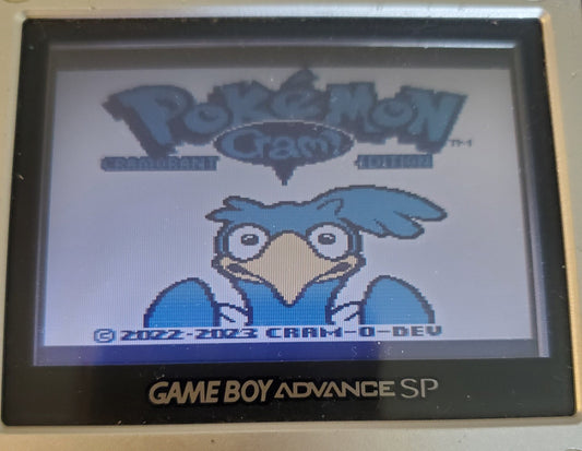 Pokemon Yellow Cramorant GBC ROM Hack Video Game Custom Gameboy Color