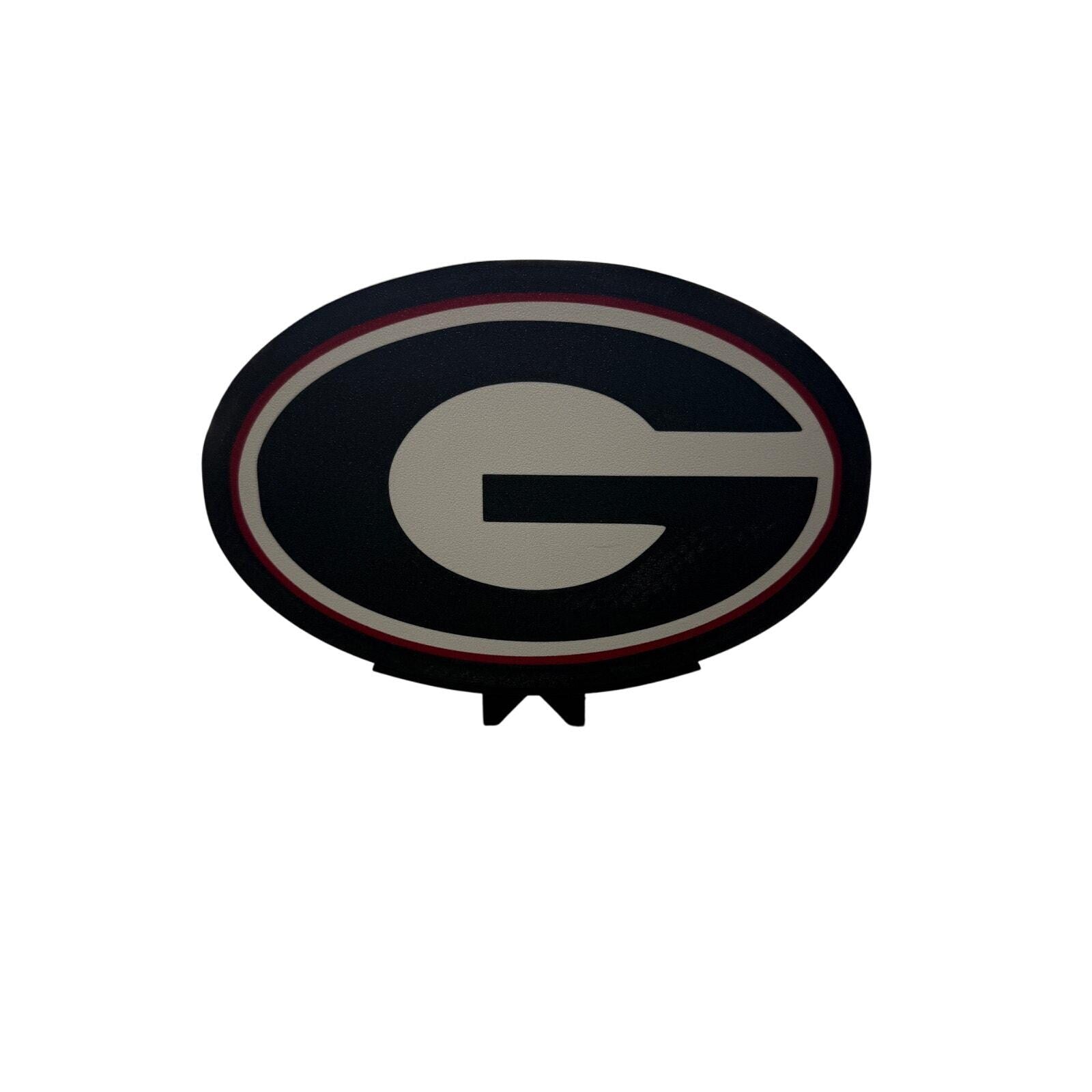 UGA Georgia Bulldogs Sign and Light Box with Stand