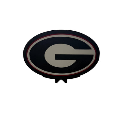 UGA Georgia Bulldogs Multicolored LED Light Box with Color and Effects Remote and Stand