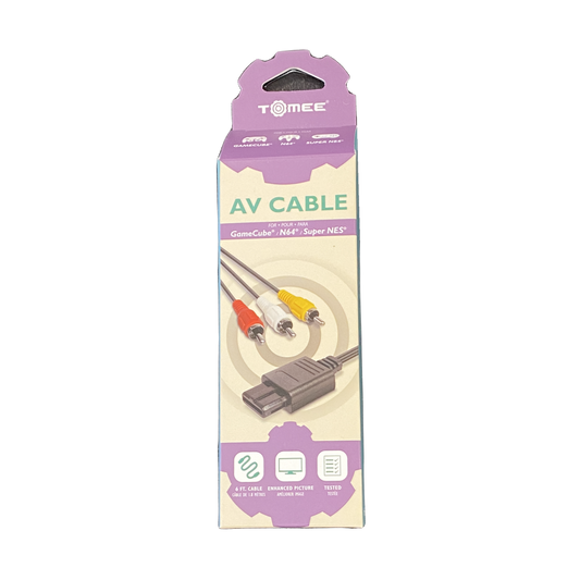 Assorted Tomee AV Cables for Retro Consoles | New