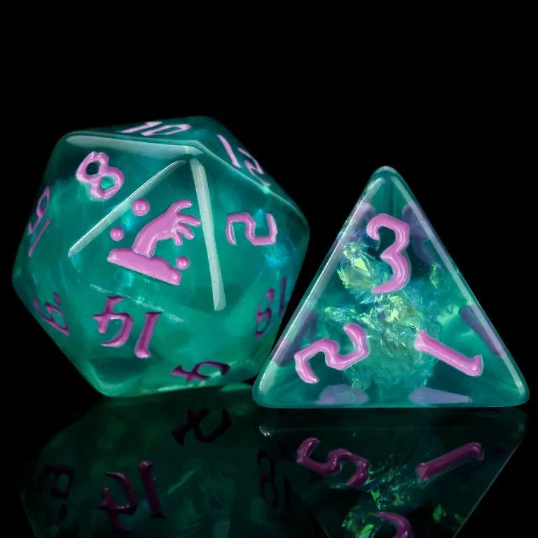Kickstarter Dice — Zombie Resurrection Resin Dice Set