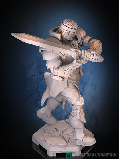 King Arthur – Human Fighter – Knights of the Round Miniature