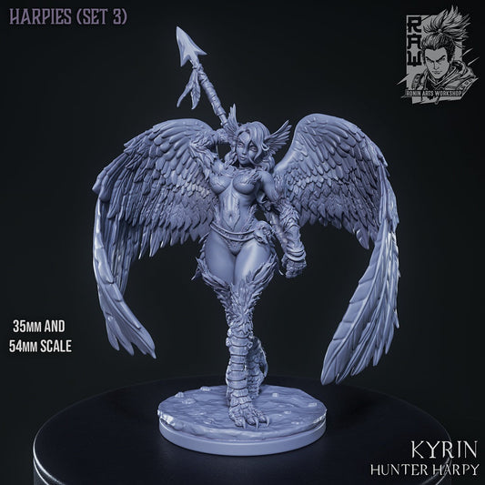 Kyrin – Hunter Harpy – Winged Predator – Miniature