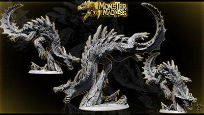 Lagirus – Lagiacrus-Inspired Water Drake – Monster Madness Vol 2 Miniature