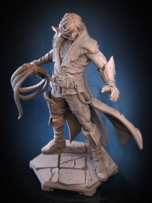 Leon Belmont – Human Fighter – Resin Tabletop Miniature