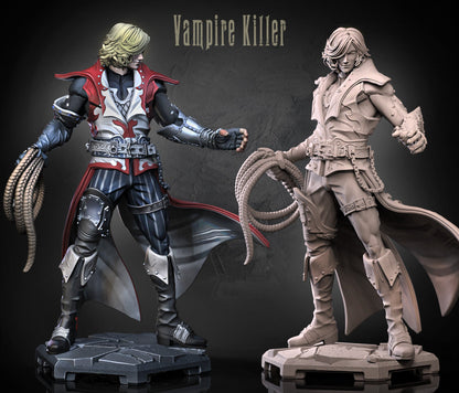 Leon Belmont – Human Fighter – Resin Tabletop Miniature
