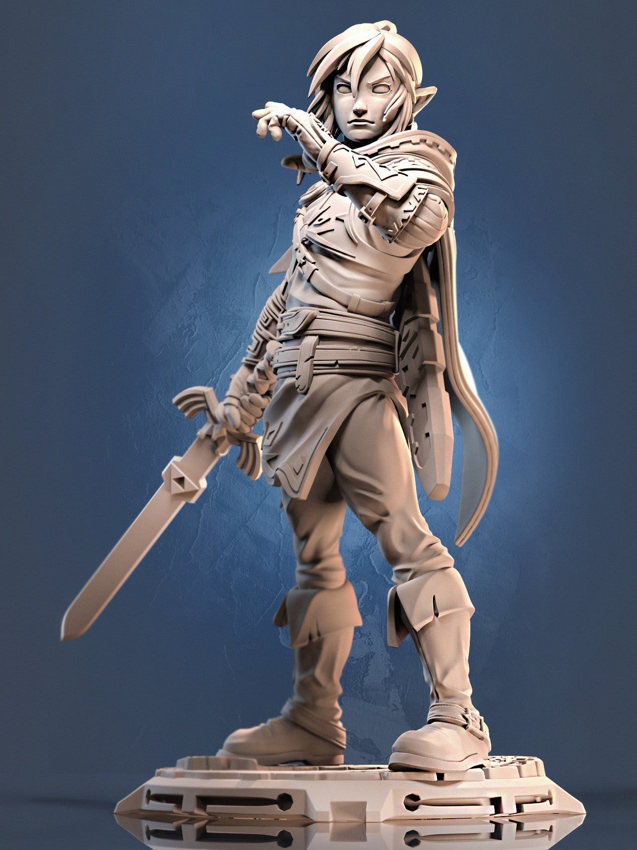 Silent Warrior - Link Inspired Miniature
