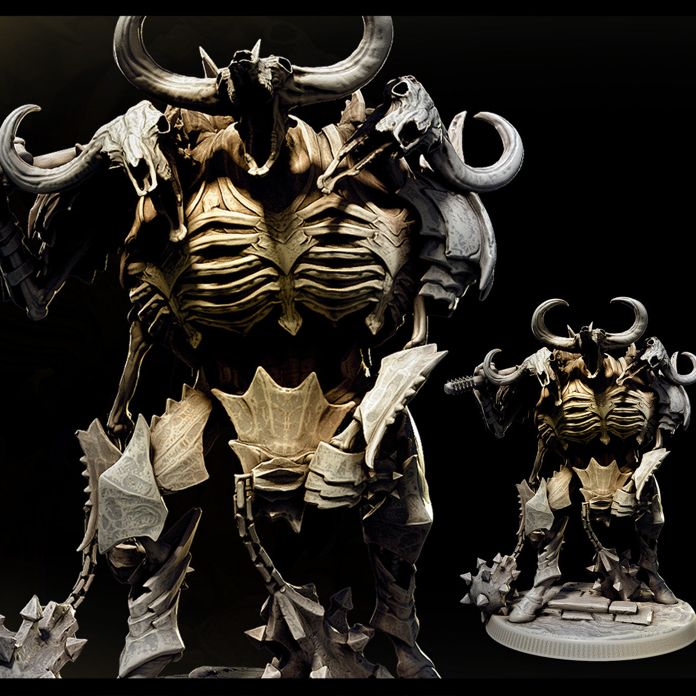 Skele-Taur Army Set – Undead Minotaur Warriors