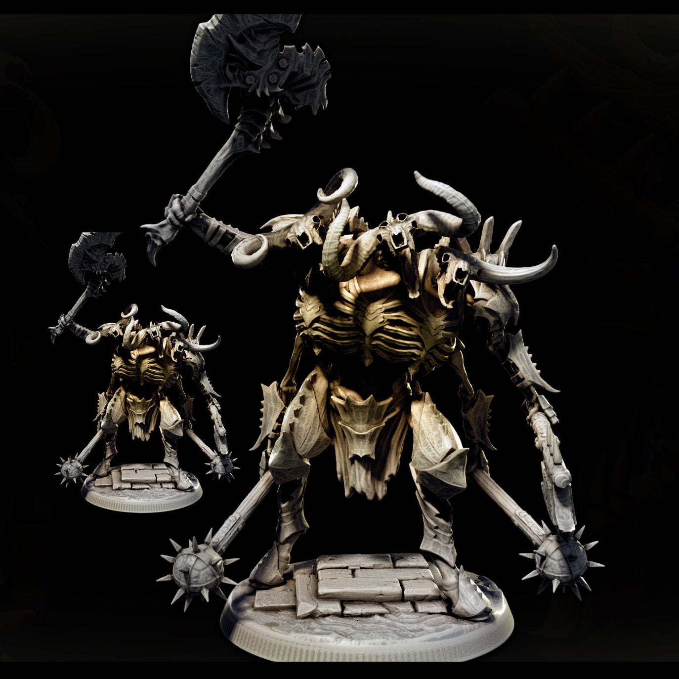 Skele-Taur Army Set – Undead Minotaur Warriors