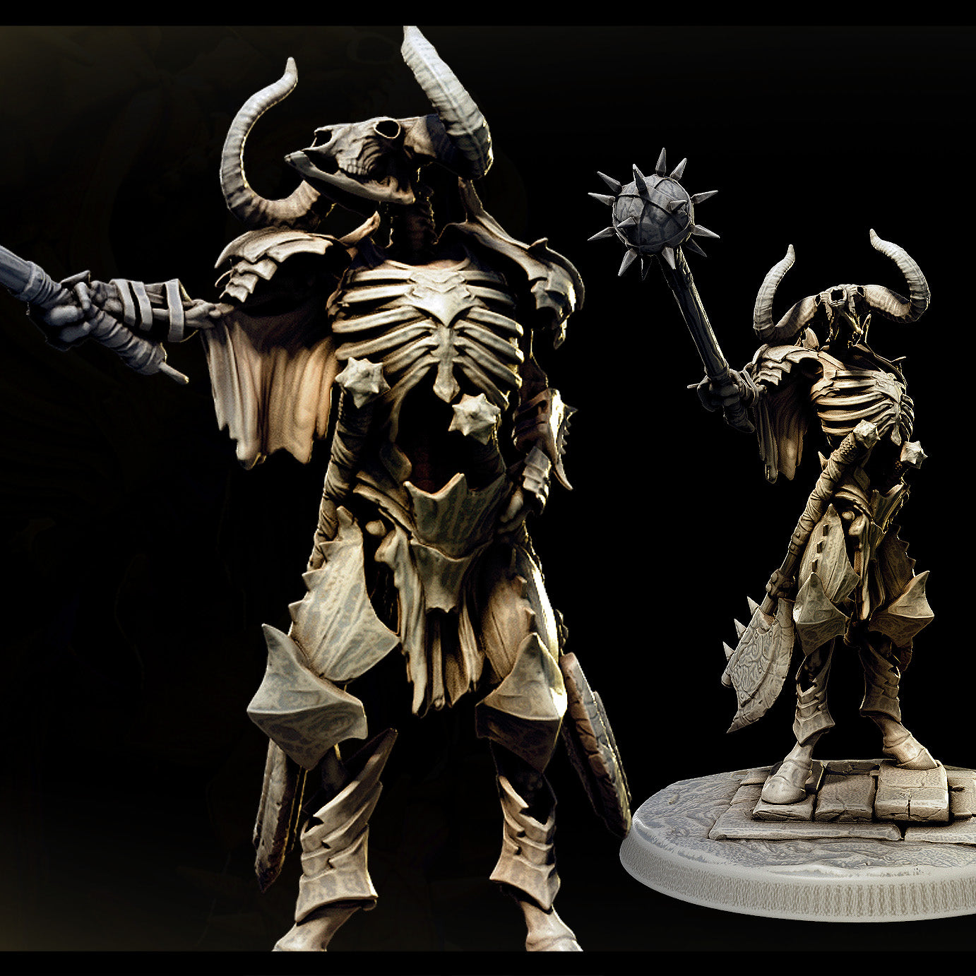 Skele-Taur Army Set – Undead Minotaur Warriors