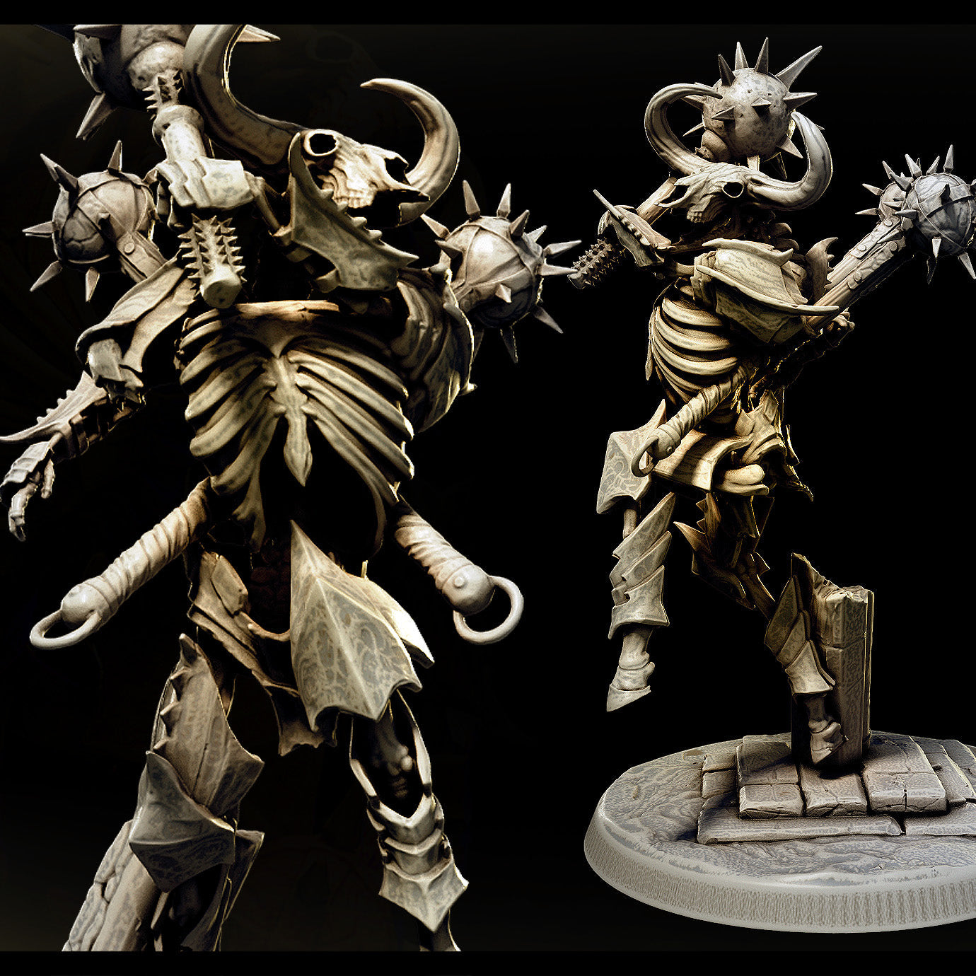 Skele-Taur Army Set – Undead Minotaur Warriors