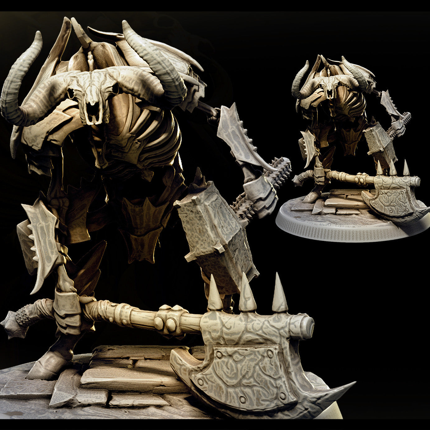 Skele-Taur Army Set – Undead Minotaur Warriors