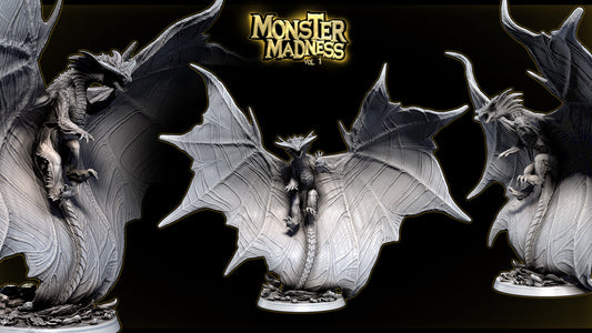 Namael – Elder Dragon Aerial Apex Inspired Monster Miniature