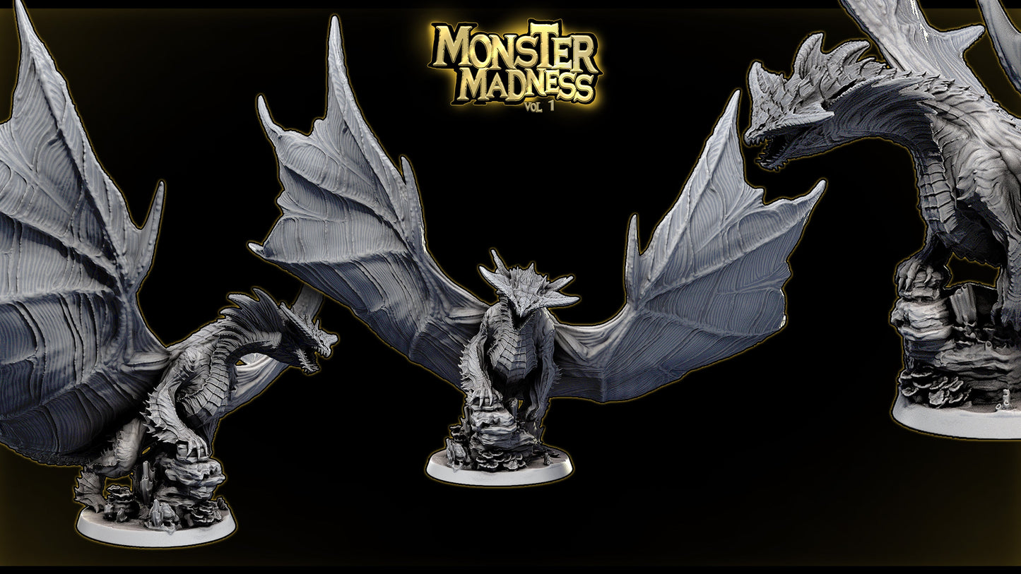 Namael – Elder Dragon Aerial Apex Inspired Monster Miniature