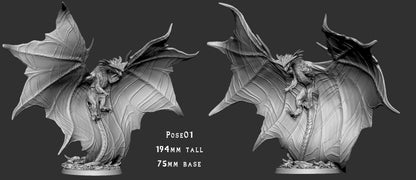 Namael – Elder Dragon Aerial Apex Inspired Monster Miniature