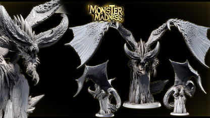 Nerante – Elder Dragon Brute Wyvern Inspired Monster Hunter Miniature