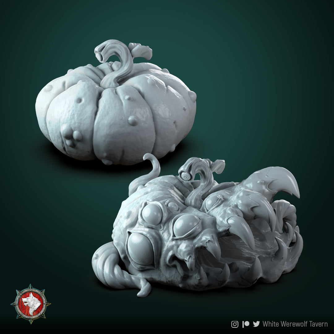 Pumpkin & Pumpkin Mimics – Halloween Miniatures