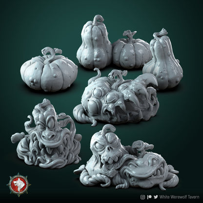 Pumpkin & Pumpkin Mimics – Halloween Miniatures