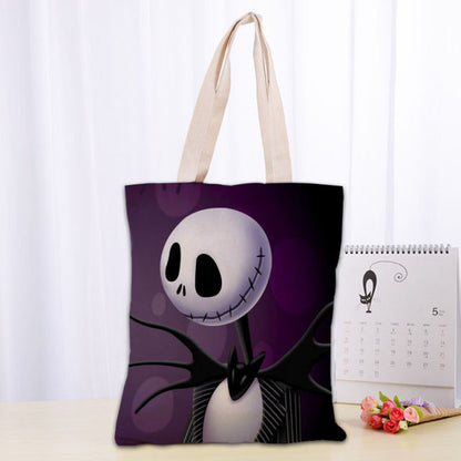 Nightmare Before Christmas Canvas Tote Bag