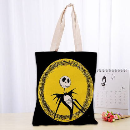 Nightmare Before Christmas Canvas Tote Bag