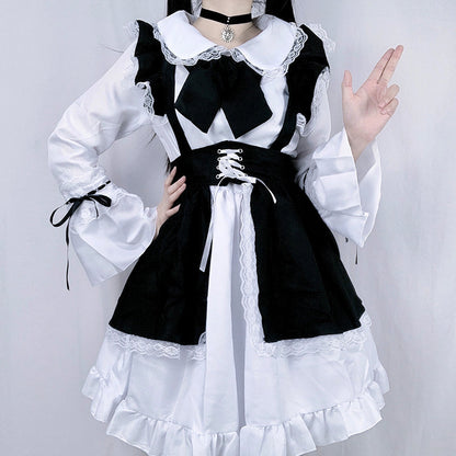 Maid Cafe Cosplay Costume