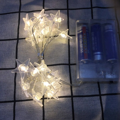 Battery-Powered Holiday Character LED String Lights